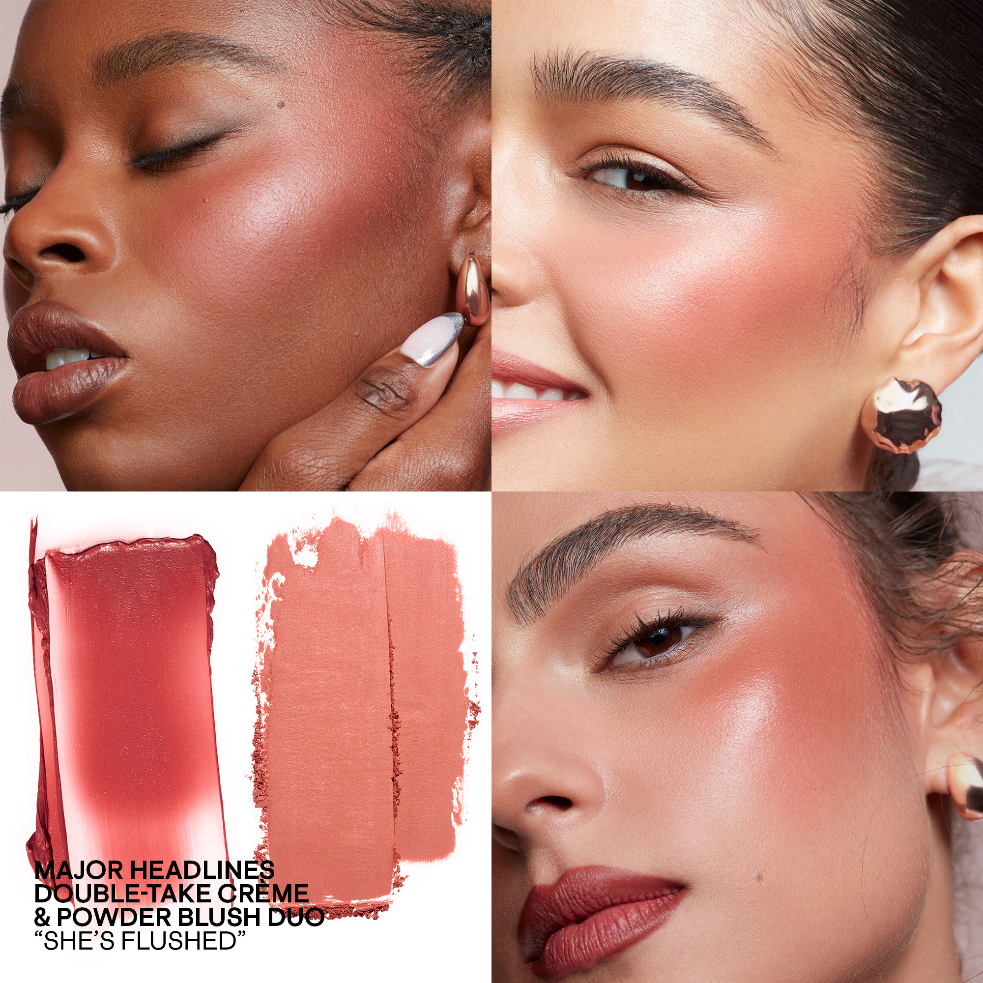 MAJOR HEADLINES DOUBLE-TAKE CR&Egrave;ME & POWDER BLUSH DUO (D&Uacute;O DE RUBOR)